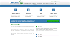 Desktop Screenshot of carispure.com
